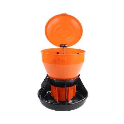 China Save Breeding Cost 5kg/15kg Plastic Piglet Feeder Equipment Outdoor Pig Self Feeder for sale