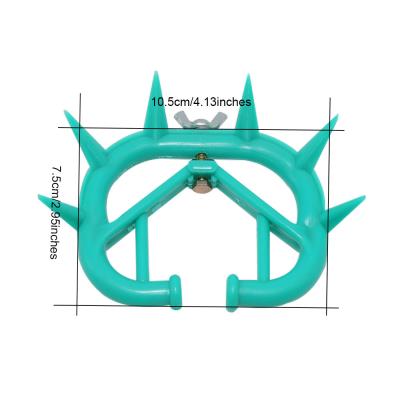 China Calf Weaner Cow Nose Ring Impact Resistant Plastic Durable High Quality Wear-resistant Plastic Blue Rings for sale