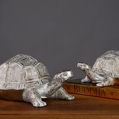 China India Factory Resin Custom Gifts Crafts Decoration Resin Sea Turtle Statue Home Decor for sale