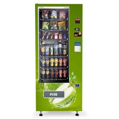 China 180-600ML drinks large capacity vending machine for snack and cold drink drink with various payment method for sale