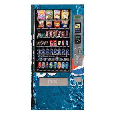 China W-08A Combo Vending Machine 6 Trays with 48 Selections 240-600PCS for sale