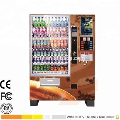 China 210-620PCS Food and Coffee Dispenser Hot and Cold Vending Machine for sale