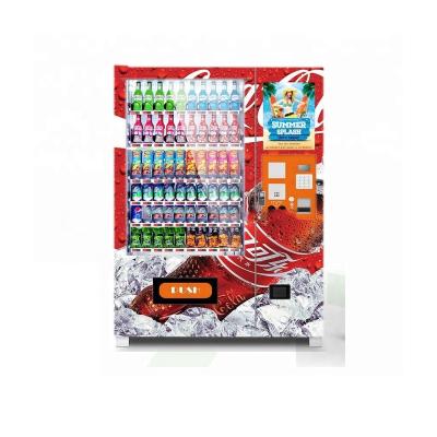 China Touch Screen Vending Machine With Large LCD Monitor 240-600PCS for sale