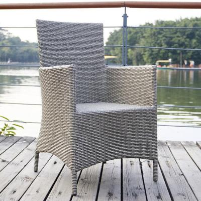 China Contemporary Outdoor Balcony Garden Patio Patio Yard Chair Rattan Leisure Chair Waterproof And Sunscreen for sale