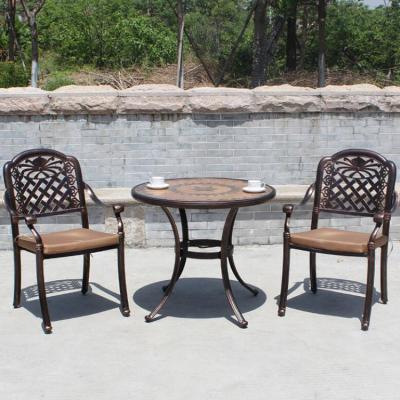 China Contemporary Garden Furniture Mount Set Outdoor Furniture Dining Table And Chair for sale