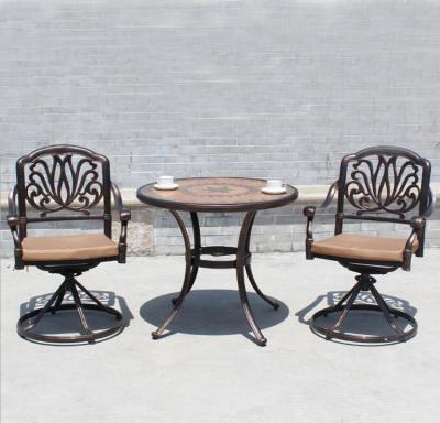 China Contemporary Garden Furniture Mount Set Outdoor Furniture Dining Table And Chair for sale