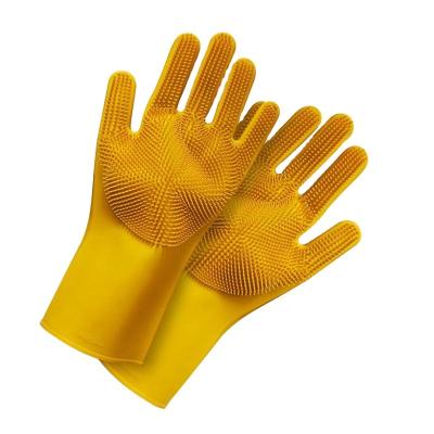 China Kitchen Tableware Comfortable Home-Glove, Batch Magic Waterproof Long Silicon Soft Coating Warm Tableware for sale