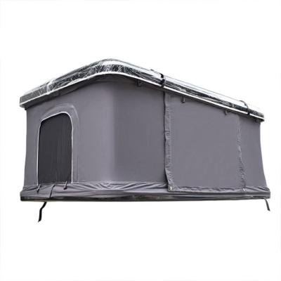 China Diy Auto Car Tent Folding 4x4 Wd Suv Canvas Car Top Roof Top Tent Camping ABS Box Auto Outdoor Hard Shell Auto Open Top Tent For Sale for sale