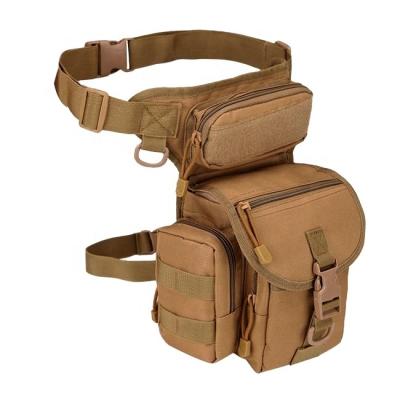 China Multi Function Outdoor Camouflage Military Army Hunting Military Hip Bag Hold Belt Tactical Thigh Leg Bag for sale