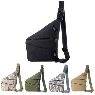 China High Quality Messenger Sport Casual Outdoor Military Travel Increasing Chest Anti-theft Bag for sale