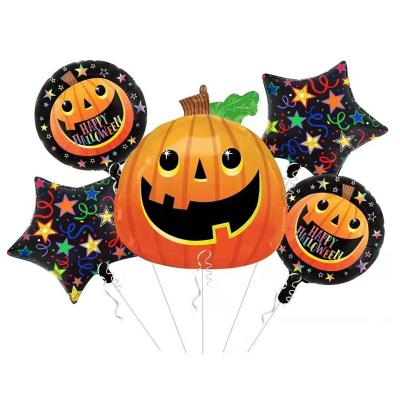 China Purple Kids Toy Globos Baby Shower Horror Balloons Halloween Party Birthday Party Vampire Girl Balloon Party Decorations 1Set for sale