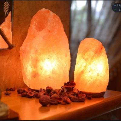 China Natural China Shape Rough Himalayan Pink Salt Lamp With Natural Air Filter Function for sale