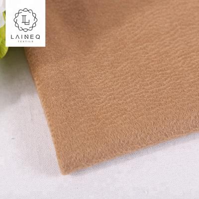 China Anti-pilling best hot sale touch 30% alpaca 70% merino wool fabric for overcoats for sale