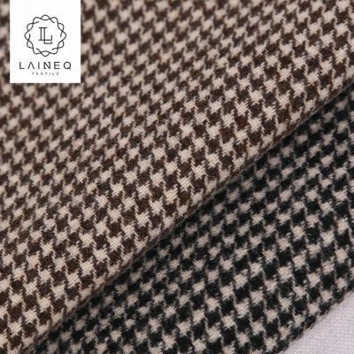 China China Popular Herringbone Stock Wool Fabric Brushed Herringbone Fleece Manufacturer for sale