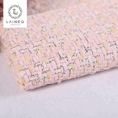 China Soft Newest Design Good Quality High End Wool Tweed Fabric for sale