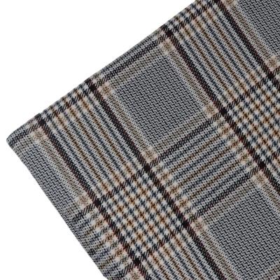 China Checked Breathable Plaid Woven Tartan 65%T 35%Rayon TR Fabric for sale