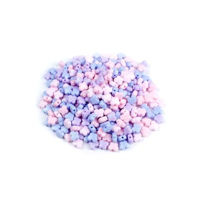 China Jewelry Making 100Pcs/Lot Butterfly Shape Acrylic Punch Beads For DIY Jewelry Making Earrings Necklace Bracelet Accessories for sale