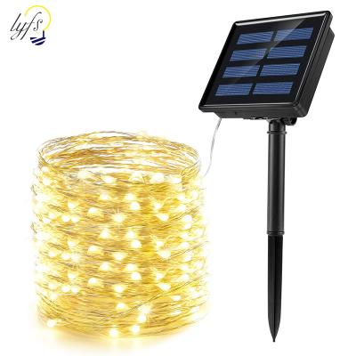 China Led String Lighting Decoration Led String Sets LED Solar Light Garland String Party Garden Solar Lamp Outdoor Waterproof Decoration for sale