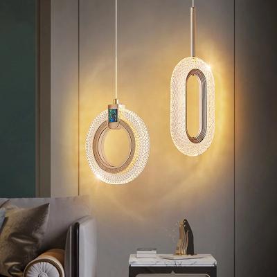 China Modern Nordic LED Pendant Lights Indoor Lighting Hanging Lamp for Living Room Home Stairs Dining Tables Modern Luxurious Decoration for sale