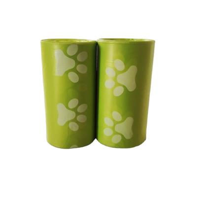 China Eco-Friendly Compostable Dog Poop Dog Sachet Waste Plastic Bag Roll 100% Eco-Friendly Sustainable for sale