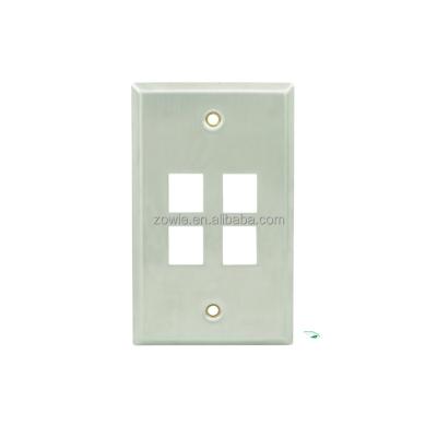 China Stainless Steel Standard Size Left Trapezoidal Wall Plate 4 Visuals for sale