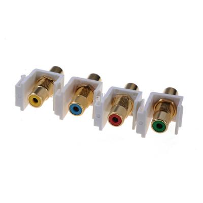 China Hotsale good price copper rca phonoe lead jacks gold video jack connector plug for audio equipment for sale