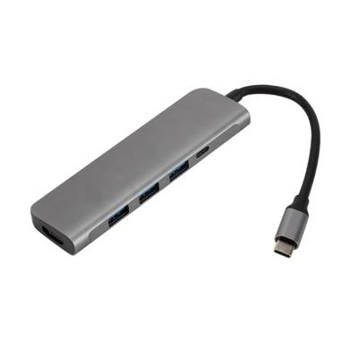 China 2021 Computer High Quality Popular 5 in 1 Multifunctional Usb C Adapter for sale