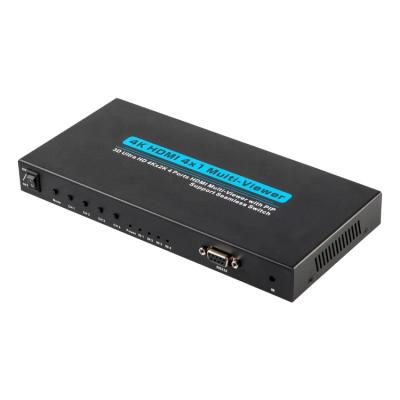 China Factory Price 1080P Hd Quad Screen Splitter 4 Port Hdmi 4X1 Multi Viewer AAH-134M for sale