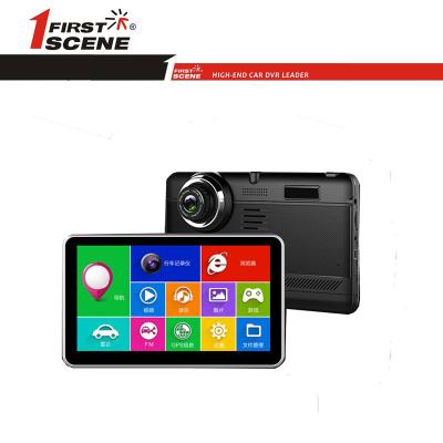 China FIRSTSCENE Android GPS Navigation Car DVR Quad Cores Car Recording Automotive Camera for sale