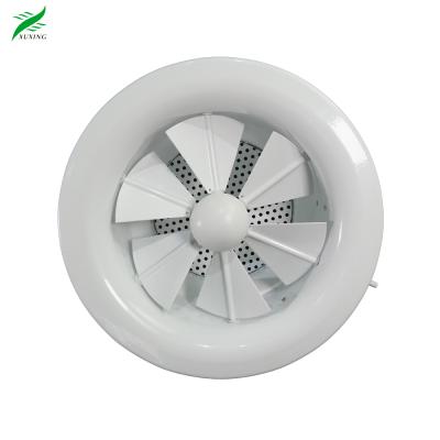 China Quality Products Modern Aluminum Variable Swirl Air Diffuser Vane Fan Axial Ventilation for sale