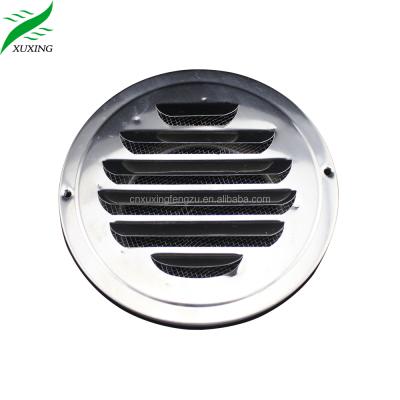 China Stainless Steel Contemporary Indoor Round Wall Vent Cover Grill for sale