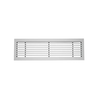 China Contemporary HVAC Systems Aluminum Ventilation Ceiling And Linear Wall Bar Air Grilles for sale