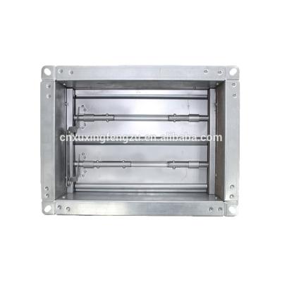 China Inner core can be opened as door ventilation aluminum air volume control damper for sale