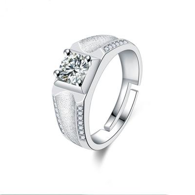 China Trend Romantic Factory Fashion Jewelry Wholesale Men's Wedding Rings for sale