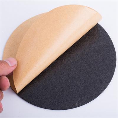 China Black 20kg/m3 PAHs Self Adhesives Foam Gasket 2mm Thick for sale