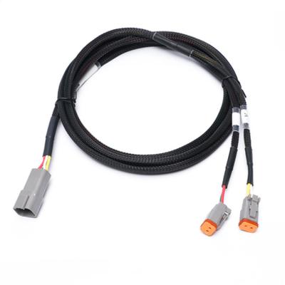 China Customize Plug German Waterproof Automobile Connecting Cable DT04-4P Customized Car Cable for sale