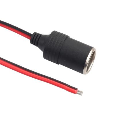 China Industrial Wholesale Car 12v Cigarette Lighter Plug TO OPEN Cable for sale