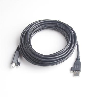 China Fast Data Transfer USB AM Double Screw Printer Cable To USB BM Data Cable for sale