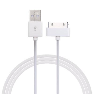 China Fast Data Transfer Micro A To 30 Pin Charging Plug White USB Data Cables Cable for sale