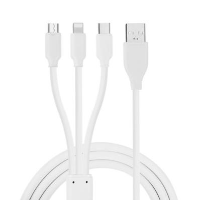 China Phone Best Quality USB Extension Cable Custom Accept USB Leads Cable Auto Disconnect 3 In 1 Phone Cable for sale