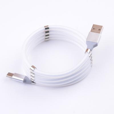 China 2020 Hot Sale New Design Fast Charging Fast Charging Cable Magnet Magnetic Charger Portable Cable For Mobile Phone for sale