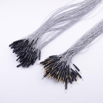 China Eco-friendly Customized 1.5 mm medical cable ecg cable electrosurgical bipolar eeg cable medical for medical for sale