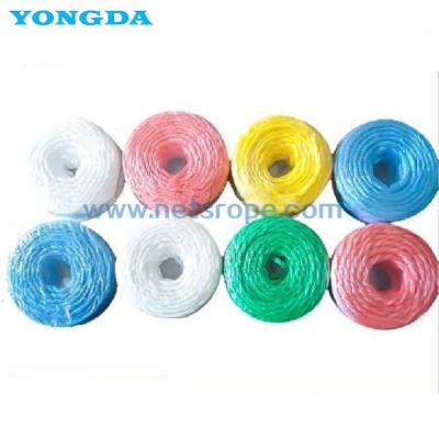 China Split Film Polypropylene Fibre Braided Ropes 3 Strand 160mm for sale