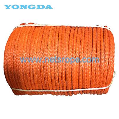 China Cordas de pesca UHMWPE trançadas de 4 mm/cordas de chumbo para navios de pesca/reboques/pesca de arrasto à venda