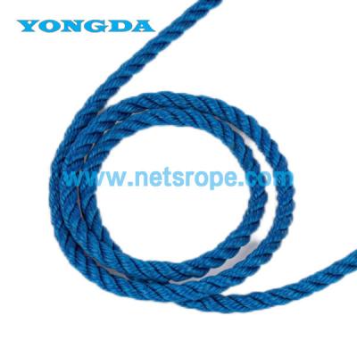 China 16mm 3 Strand PP Fishing Rope For Mooring Boats/Buoy Mooring/Trawling/Longline Fishing zu verkaufen