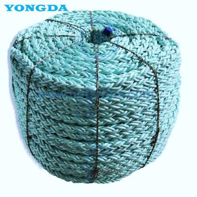 China High Modulus Polyethylene 8-strand Braided Rope for sale