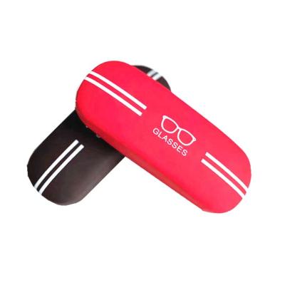 China Logo Spectacle Glasses Case Sets Customized High Quality Leather for sale