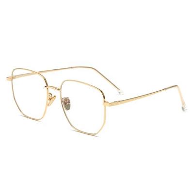 China High Quality Anti Radiation Stainless Steel Computer Frame Blue Light Computer Glasses for sale