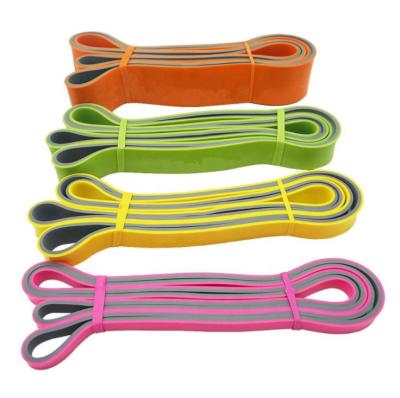 China 2022 New Arrivals Home Body Body Fit Exercise Latex Workout Colorful Natural Curls Resistance Pull Up Bands for sale