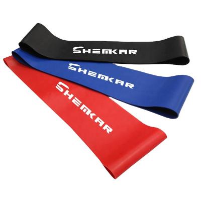 China High Quality Natural Fitness Exerciser 3 Pcs Latex Hip Circle Booty Training Fitness Resistance Loop Bands for sale